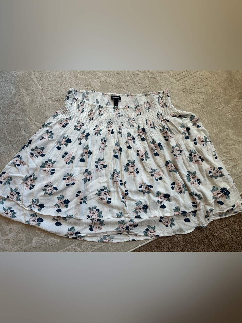 Torrid Floral Skirt 3X